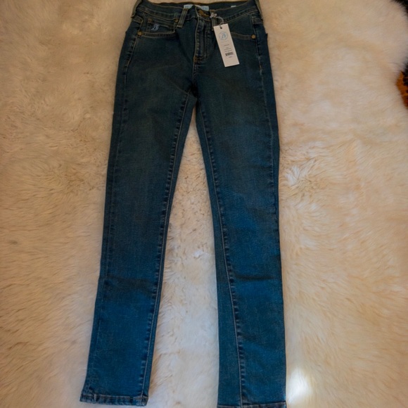 Draper James Tootsie Jeans Mid Rise Ankle Skinny - Picture 3 of 8